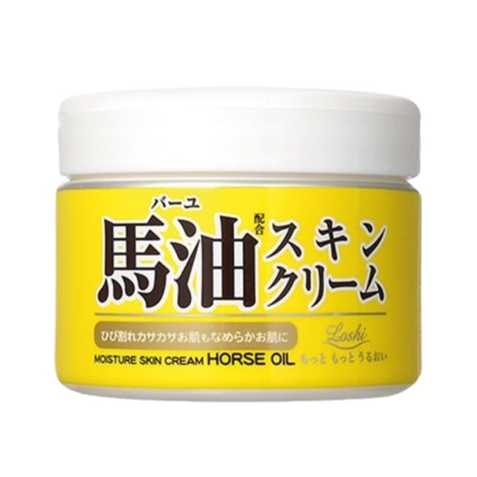 Loshi - Crème hydratante pour la peau à l'huile de cheval -...