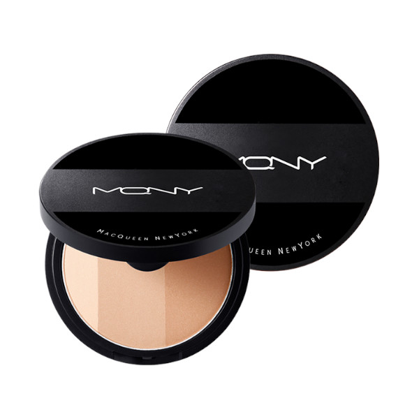 MACQUEEN - Fake Up 3 Color Shading - 9g - Marron Beige