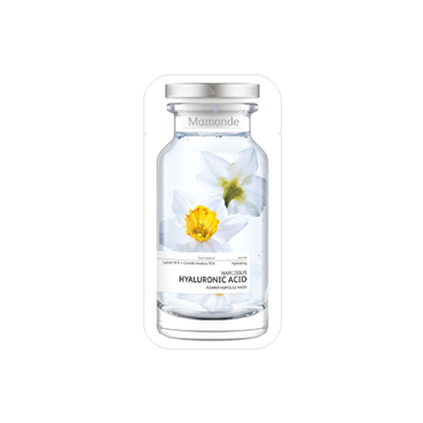 Mamonde - Masque Ampoule Fleur - 1pièce - Narcissus Hyaluronic Acid