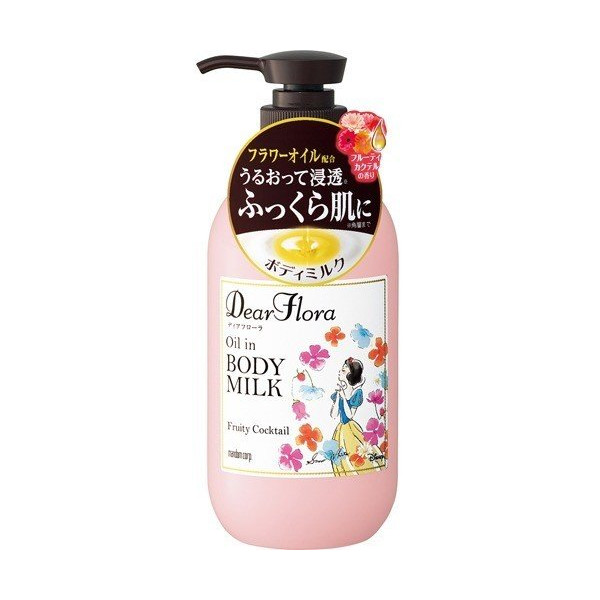 Mandom - Dear Flora Huile dans le lait corporel - Cocktail fruité...