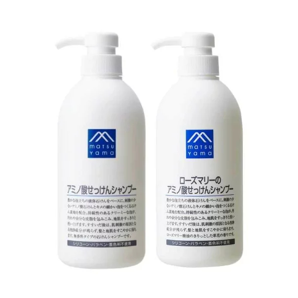 MATSUYAMA - M-mark Amino Acid Soap Shampoo - 600ml - Rosemary