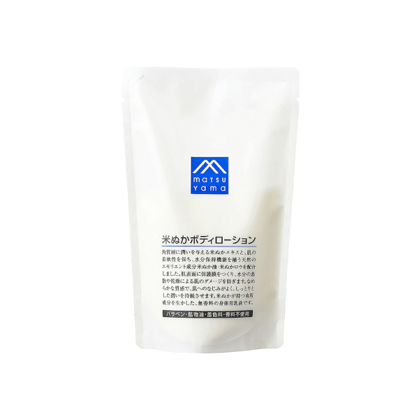 Photos - Cream / Lotion MATSUYAMA - M-mark Body Lotion Refill - 280ml - Rice Bran White