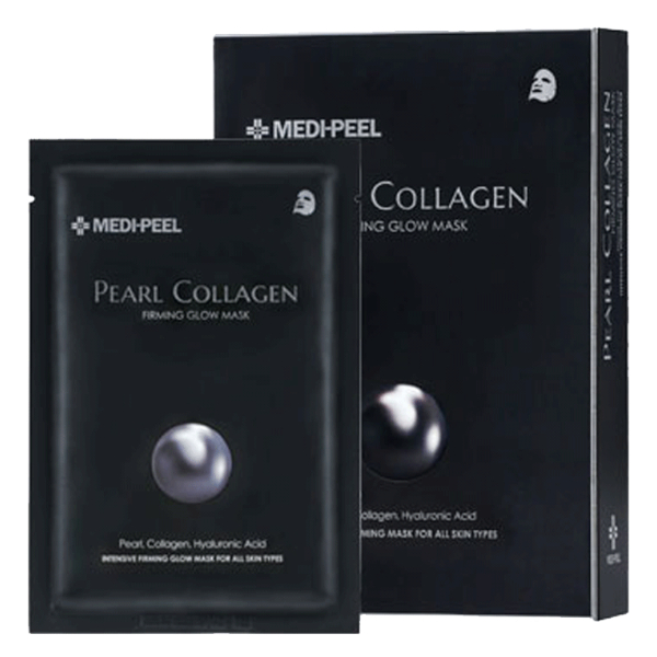 MEDIPEEL+ - Pearl Collagen Firming Glow Mask Sheet - 25mlx10pcs