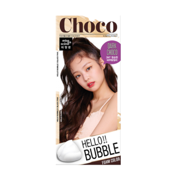 miseenscéne - Bonjour bulle - 1set - 3NT Dark choco turn color