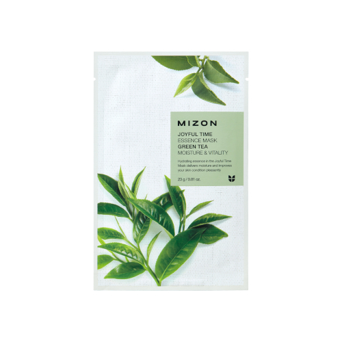 MIZON - Joyful Time Essence Mask - Green Tea - 23g