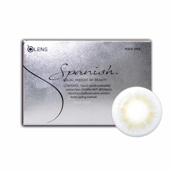 Olens - Spanish 1 Month - Real Gray - 2pièces - -4.00