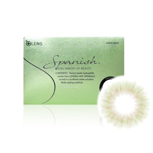 Olens - Spanish 1 Month - Real Olive - 2pièces - -2.75