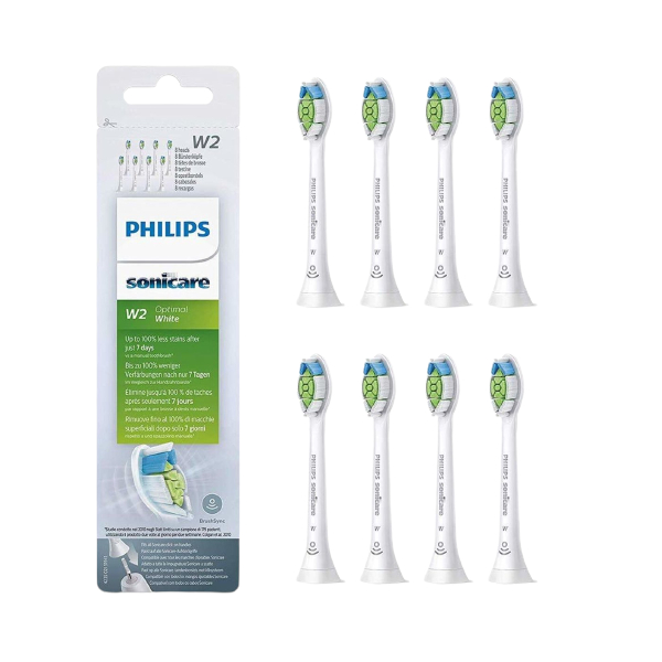 Optimal White Replacement Heads 8pack