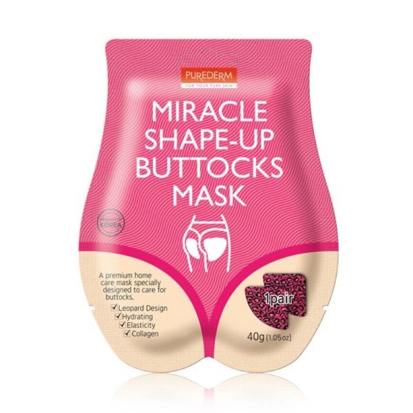 PUREDERM - Masque de fesses Miracle Shape-Up - 10 paires -...