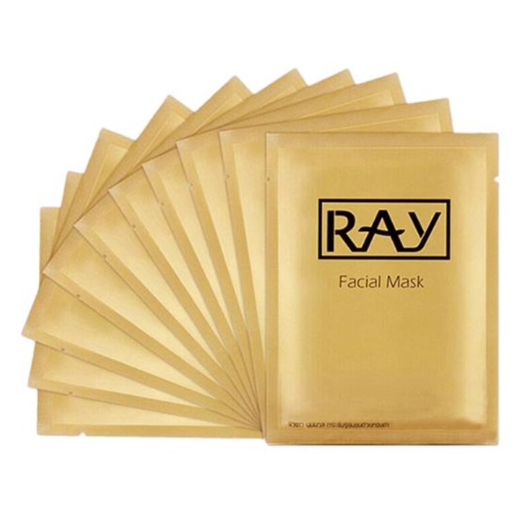 Ray - Masque facial en or - 10pièces