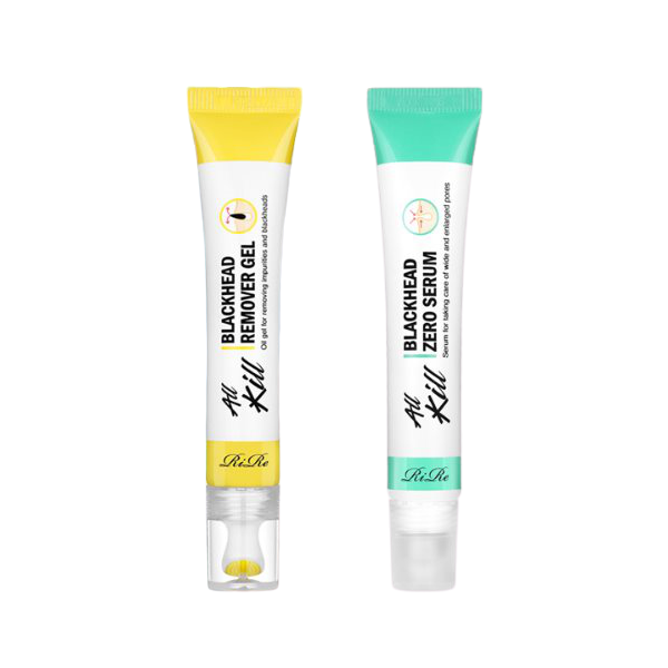 RiRe - All Kill Gel dissolvant points noirs et set zéro sérum -...