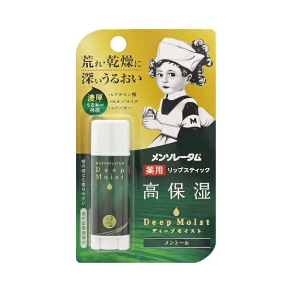 Rohto Mentholatum - Deep Moist Baume à lèvres - Menthol - 4.5g