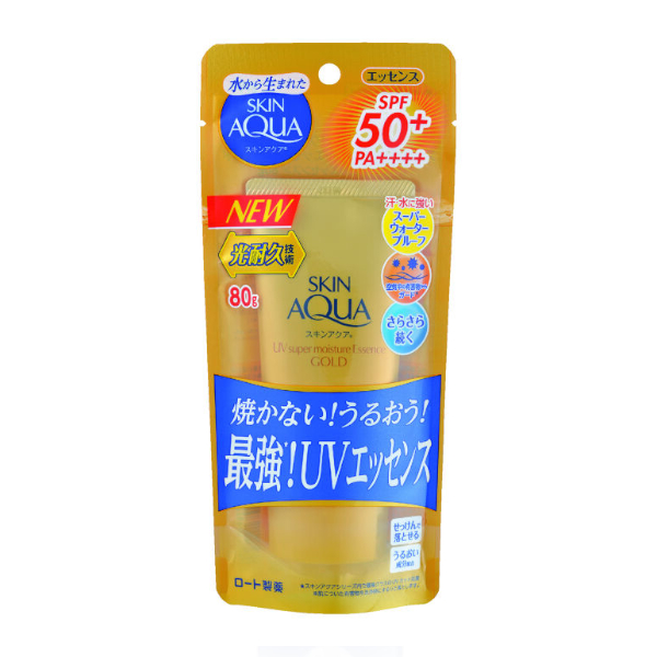 Rohto Mentholatum - Skin Aqua Super Moisture Essence Gold SPF50 +