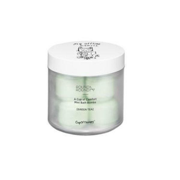 Roundaround - Mini bombe de bain moussant ronde - 160g - Green Tea