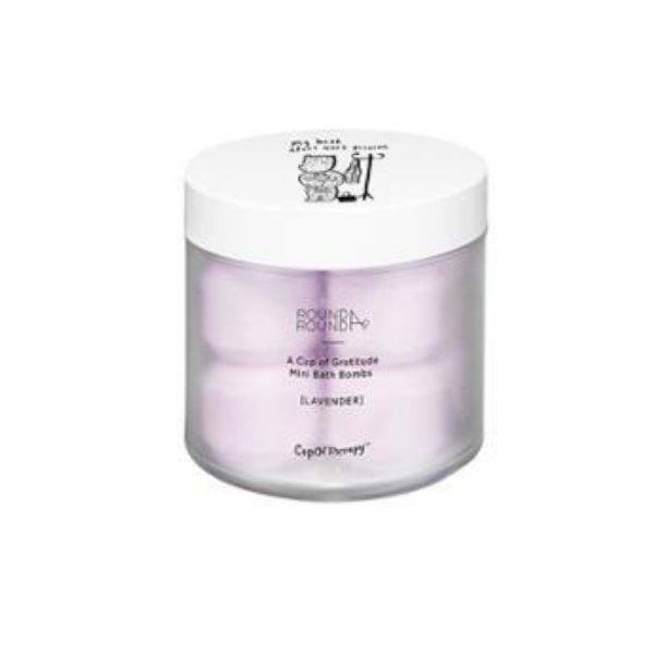 Roundaround - Mini bombe de bain moussant ronde - 160g - Lavender