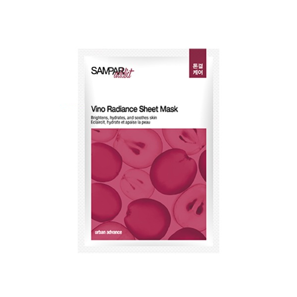 SAMPAR - Masque en feuille Addict Vino Radiance - 1pièce