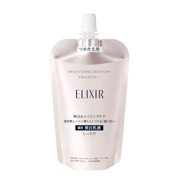 Shiseido - ELIXIR Brightening Moisture Emulsion II Refill - 110ml