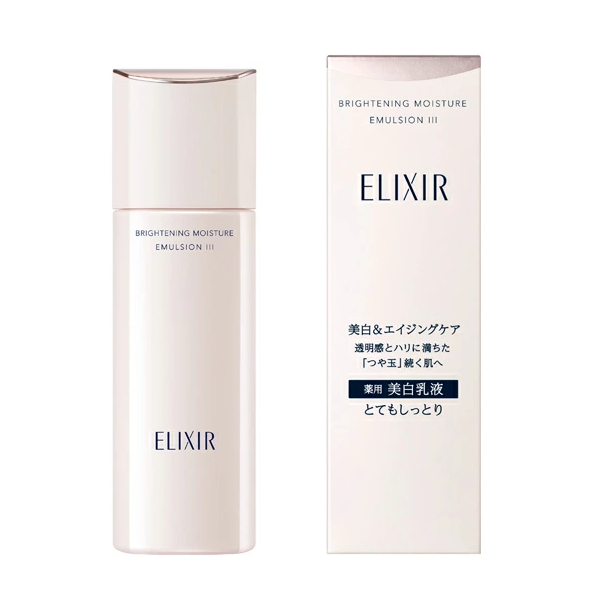 Shiseido - ELIXIR Brightening Moisture Emulsion III - 130ml