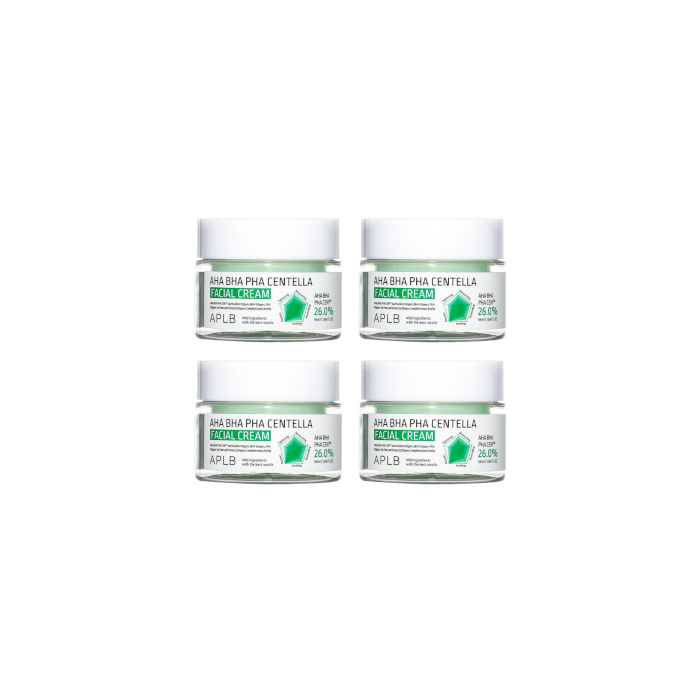 APLB - AHA BHA PHA Centella Facial Cream - 55ml (4ea) Set