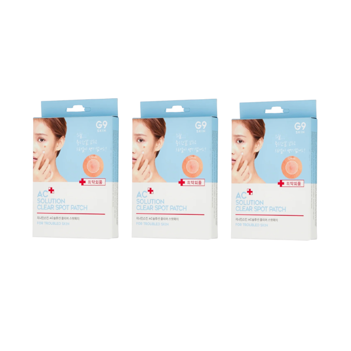 G9SKIN - Set AC Solution Effacer le Patch Spot (3ea)