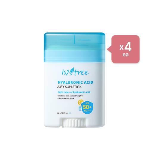 Isntree Hyaluronic Acid Stick Solaire Acide Aérien - 22g (4ea) Set