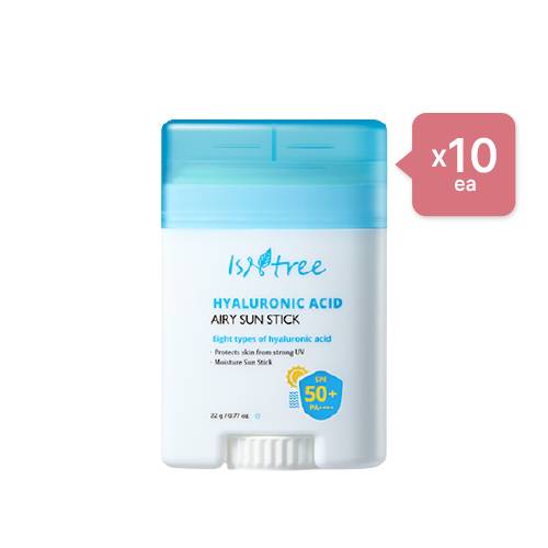 Isntree Hyaluronic Acid Stick Solaire Acide Aérien - 22g (10ea) Set