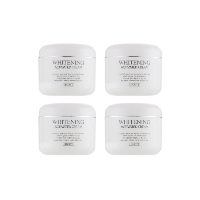 Jigott - Whitening Activated Cream/100g (4ea) Set