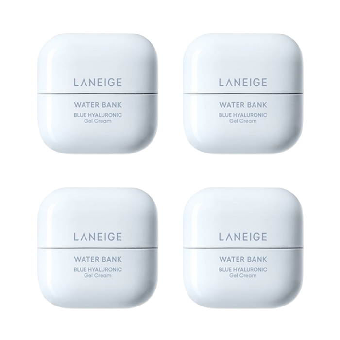 LANEIGE - Water Bank Blue Hyaluronic Gel Cream - 50ml (4ea) Set