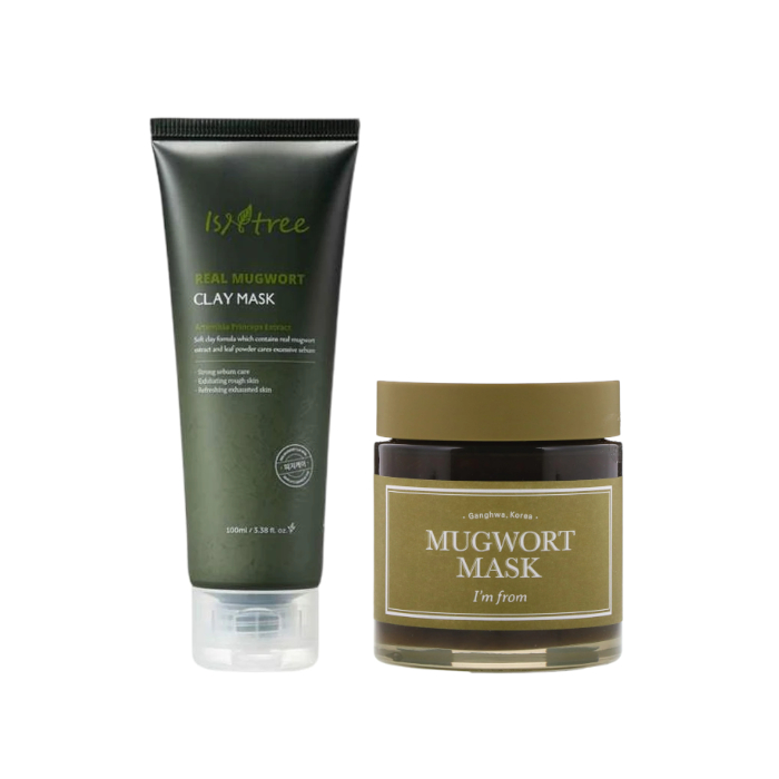 I'm From x Isntree Mugwort Mask Set