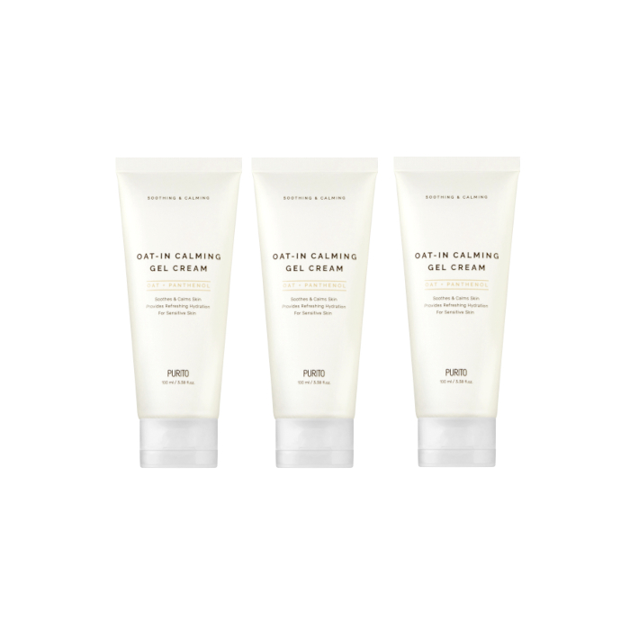 Purito SEOUL - Oat-In Calming Gel Cream - 100ml (3ea) Set