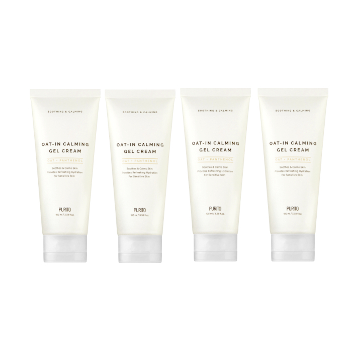 Purito SEOUL - Oat-In Calming Gel Cream - 100ml (4ea) Set