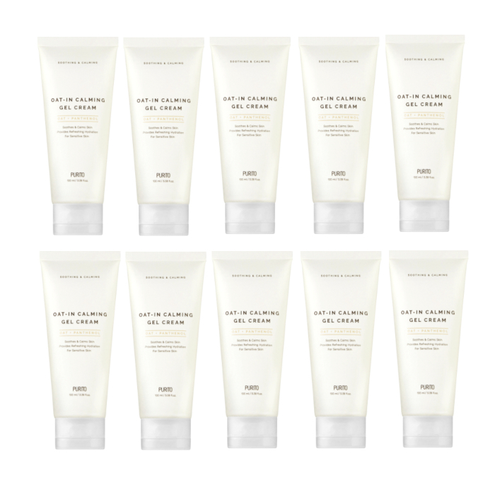 Purito SEOUL - Oat-In Calming Gel Cream - 100ml (10ea) Set