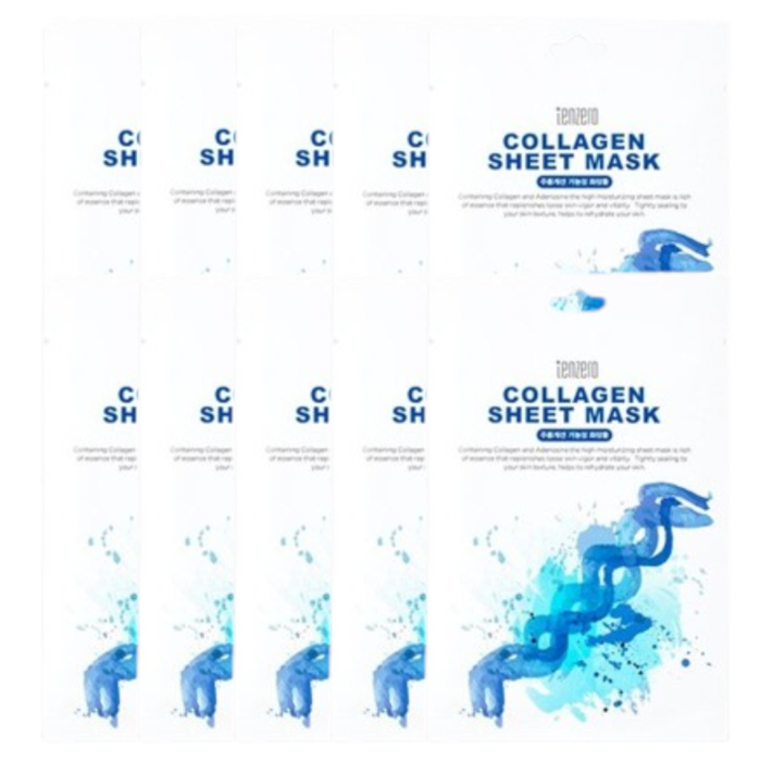 tenzero - Collagen Sheet Mask (10ea) Set