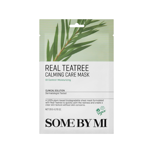 Photos - Facial Mask Some By Mi  Real Teatree Calming Care Mask - 1pc 