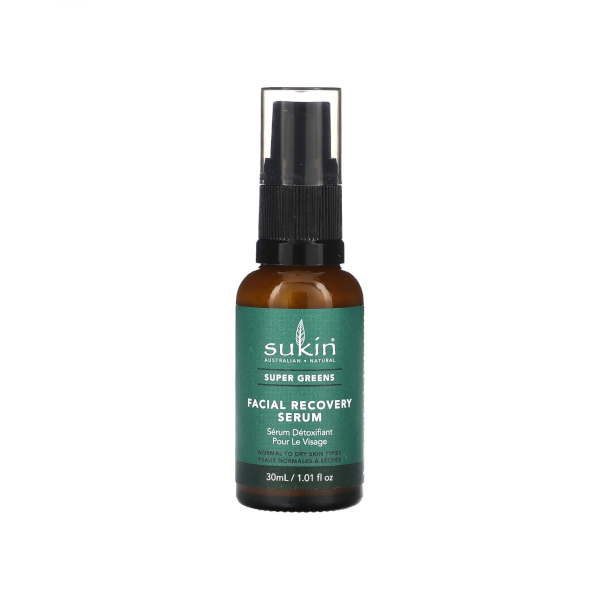 Sukin - Super Greens Facial Recovery Serum - 30ml