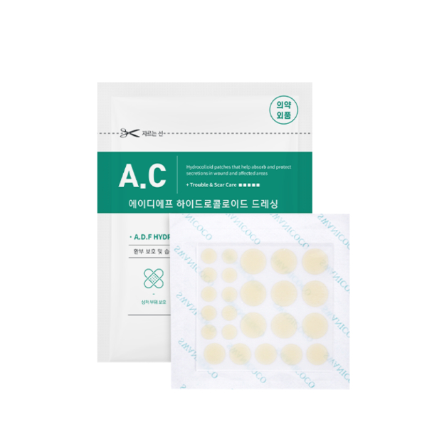 Photos - Cream / Lotion SWAN SWANICOCO - A.C Control Clear  Patch (A.D.F Hydrocolloid... White 