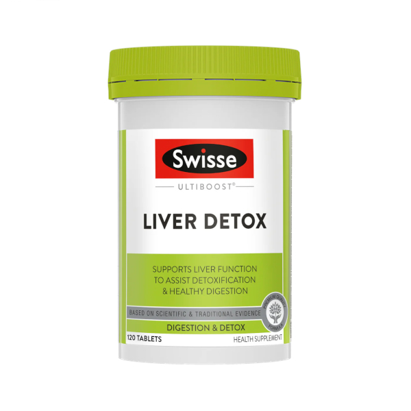 Swisse - Ultiboost Liver Detox Supplement - 120 Tablets