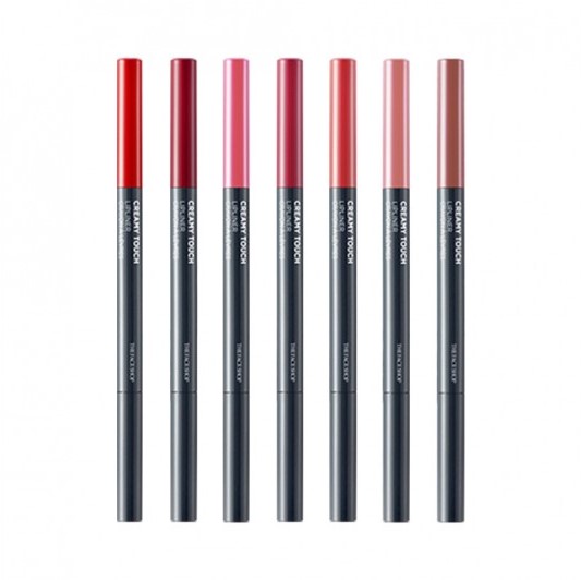 THE FACE SHOP Creamy Touch Lipliner - No.RD02 Scotch Red
