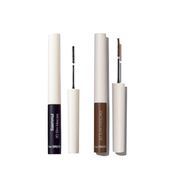 The Saem - Saemmul 3D Slim Mascara - 4g - Brown