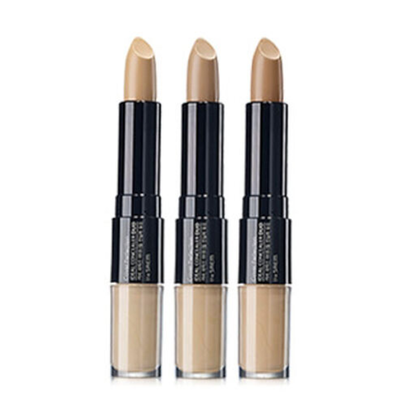 The Saem Cover Perfection Ideal Concealer Duo -4.2g + 4.5g - 1.5 Natural Beige