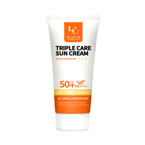W. SKIN LABORATORY - Crème Solaire Triple Soin SPF50 + PA ++++ - 60g