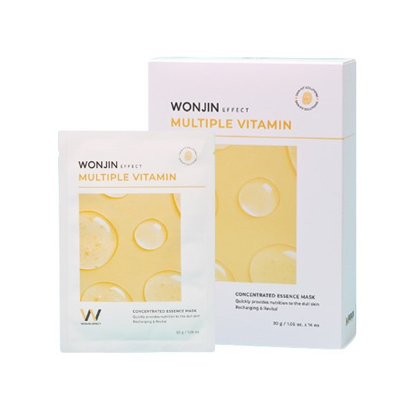 Wonjin - Pack de masques à vitamines multiples - 30gX14pièces