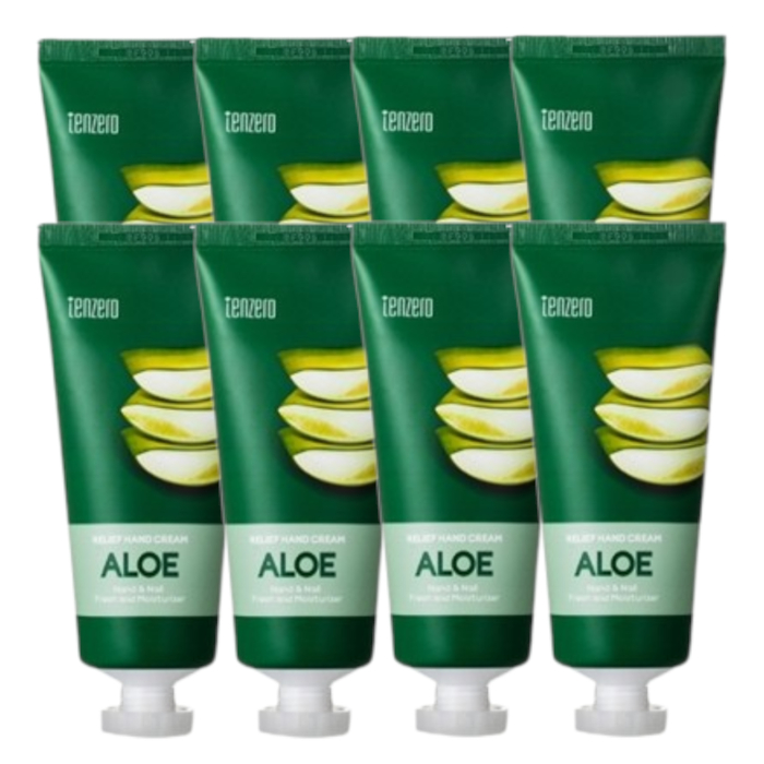 tenzero - Relief Hand Cream - Aloe - 100g (8ea)