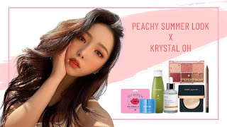 Peachy Summer Look | Stylevana K-Beauty