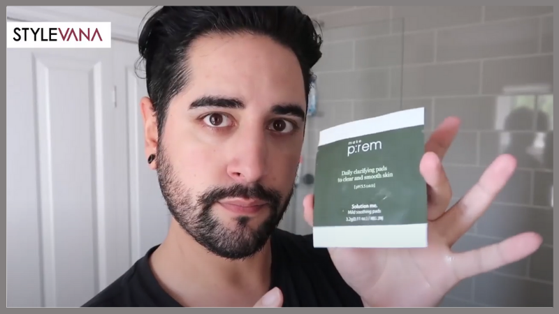 Stylevana - Vana Blog - James Welsh K-beauty Routine - make p:rem - Mild Soothing Pads