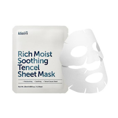 Dear, Klairs - Rich Moist Soothing Tencel Sheet Mask