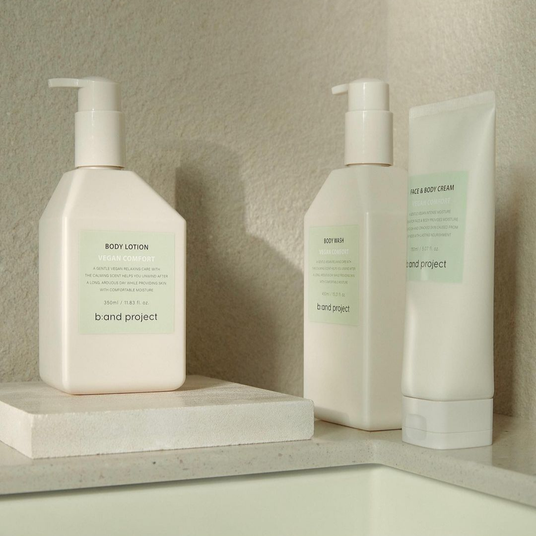 b:and project Vegan Comfort Body Care Line