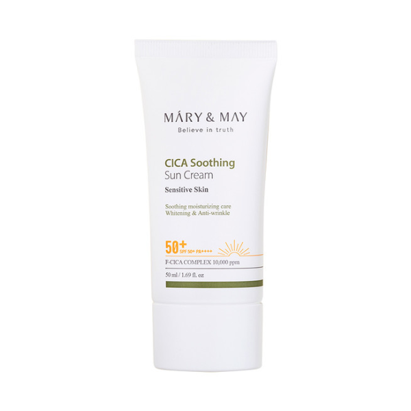 MARY & MAY CICA Soothing Sun Cream SPF50+ PA++++