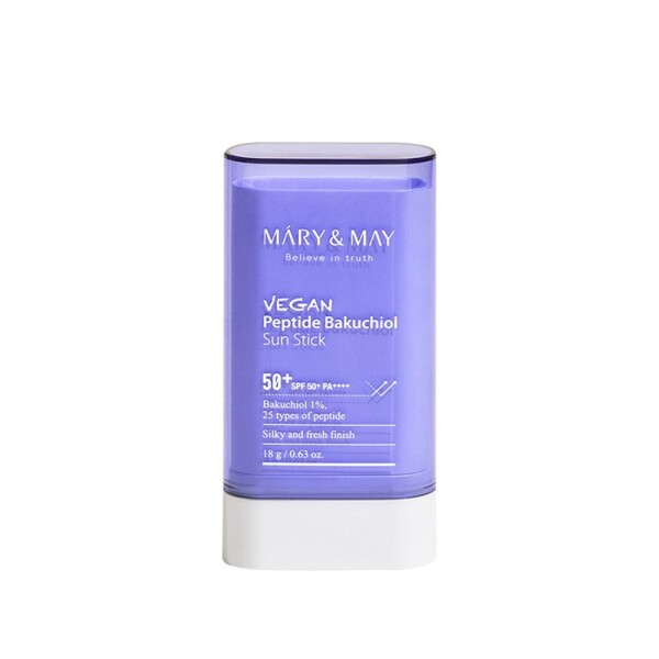 Mary&May - Vegan Peptide Bakuchiol Sun Stick SPF50+ PA++++ - 18g