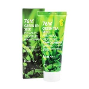 Farm Stay - 76 Green Tea Seed Premium Moisture Foam Cleansing - 100ml